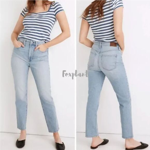 NEW Madewell The‎ Curvy Perfect Vintage Jean in Fiore Wash, size 25 - Picture 1 of 16